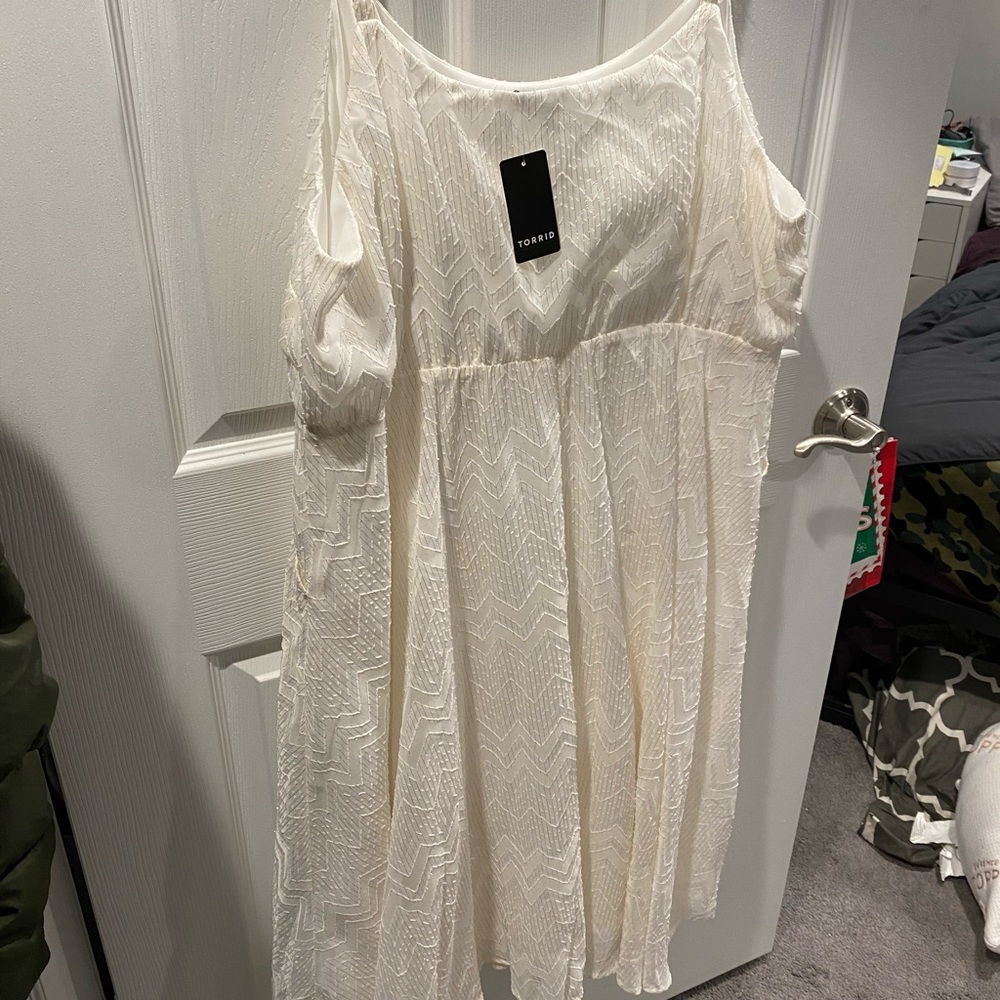 Torrid chiffon dress